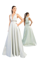 1 of 4 Mac Duggal 26107I French Blue