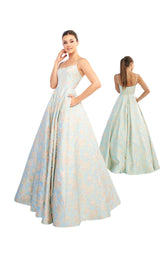 1 of 2 Mac Duggal 26117I Pastel-Dream