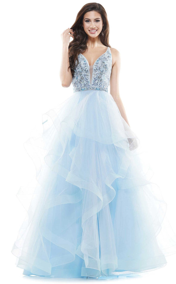 Colors Dress 2613 Dress Light-Blue