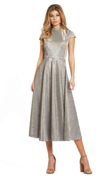 1 of 3 Mac Duggal 26151i Dress Silver