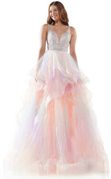 1 of 4 Colors Dress 2624 Dress Rainbow