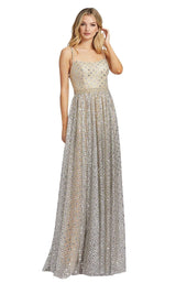 2 of 6 Mac Duggal 26294i Nude/Silver