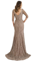 2 of 4 Feriani 26300 Dress Taupe