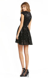 3 of 3 Mac Duggal 26306i Dress Black