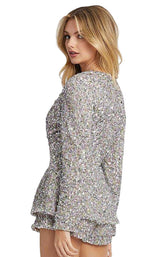 4 of 4 Mac Duggal 26310i Silver