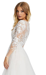 3 of 3 Mac Duggal 26322M Ivory/Nude