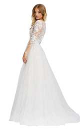 2 of 3 Mac Duggal 26322M Ivory/Nude