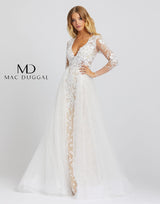 1 of 3 Mac Duggal 26322M Ivory/Nude