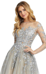 3 of 4 Mac Duggal 26324D Platinum