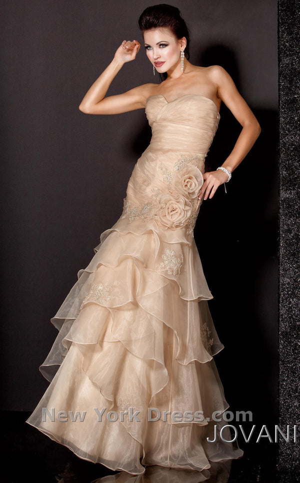 Jovani 17931 Champagne