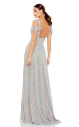 2 of 3 Mac Duggal 26362 Dress Golden-Blue