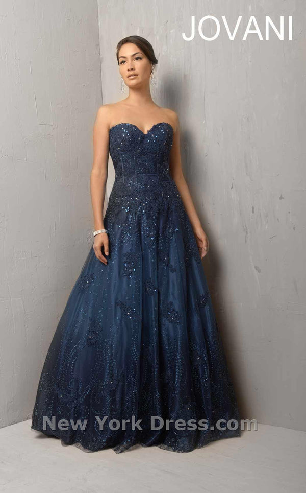 Jovani 3677 Navy