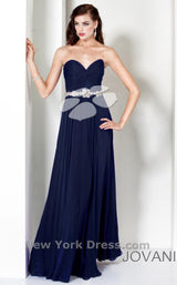 2 of 2 Jovani 3738 Navy