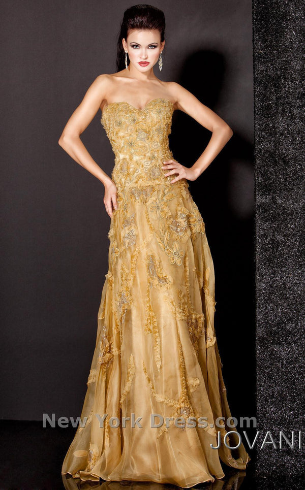 Jovani 6801 Gold