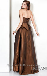 2 of 3 Jovani 7322 Brown