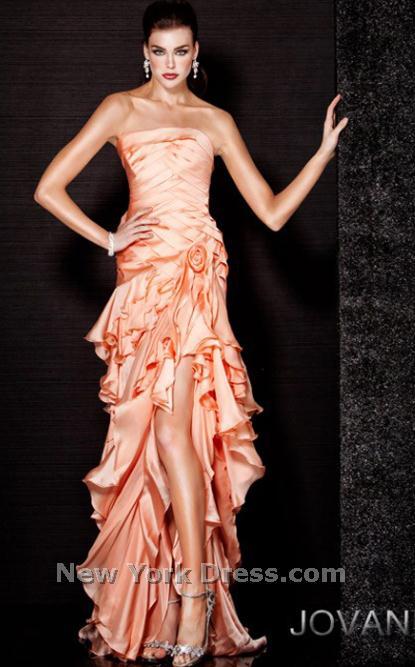 Jovani 7352 Peach