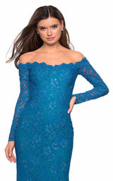 9 of 10 La Femme 26393 Dark Turquoise