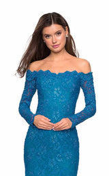 7 of 10 La Femme 26393 Dark Turquoise