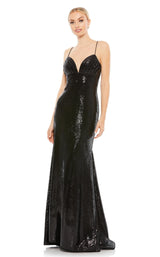 1 of 4 Mac Duggal 26414 Dress Black