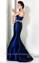 2 of 2 Jovani 6480 Navy