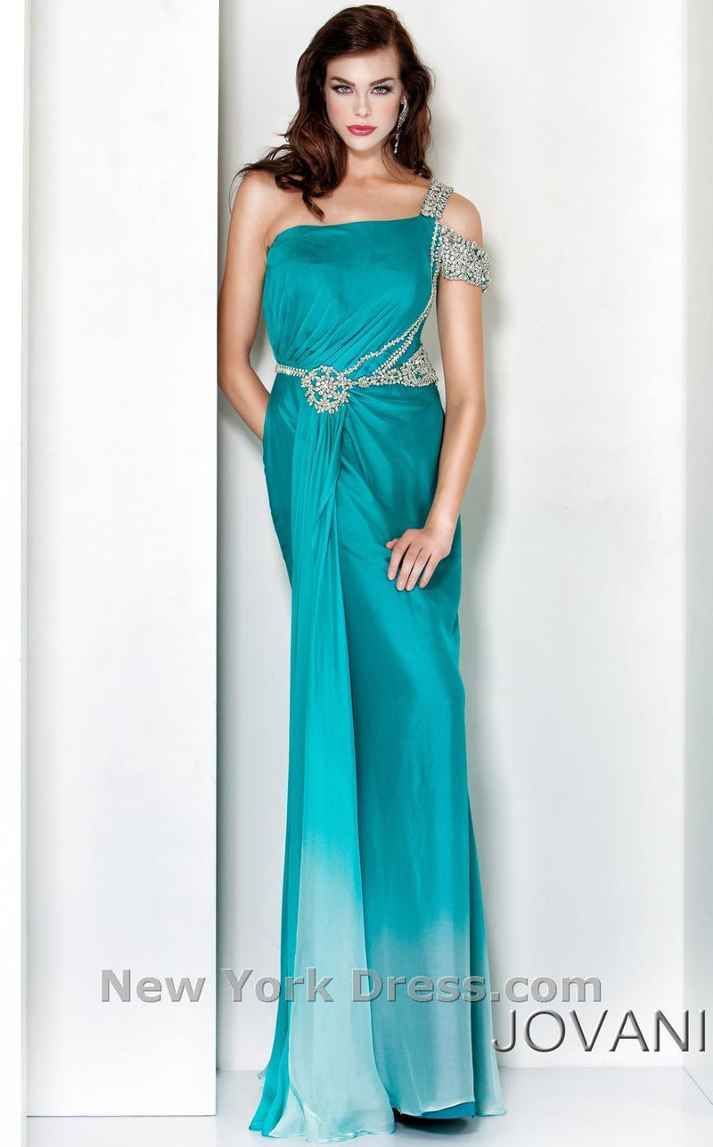 Jovani 5263 Turquoise/Ombre