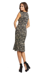 2 of 2 Mac Duggal 26426i Dress Black-Gold