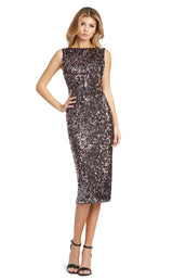 1 of 4 Mac Duggal 26438i Dress Black-Rose