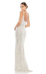 4 of 5 Mac Duggal 26443 Dress Silver