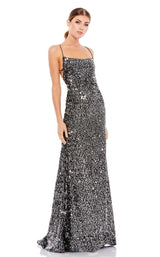 1 of 4 Mac Duggal 26444 Dress Dark-Silver