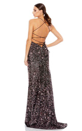 3 of 4 Mac Duggal 26444i Dress Black-Rose