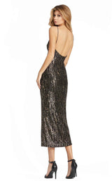 3 of 3 Mac Duggal 26447i Dress Black-Gold