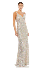 1 of 3 Mac Duggal 26469 Dress Silver