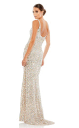2 of 3 Mac Duggal 26469 Dress Silver