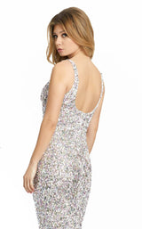 4 of 5 Mac Duggal 26469i Dress Silver