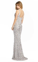 2 of 5 Mac Duggal 26469i Dress Silver