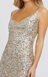 4 of 4 Mac Duggal 26470 Dress Nude-Multi