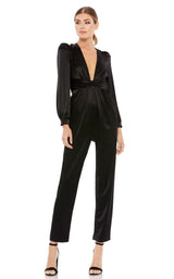 2 of 5 Mac Duggal 2647i Jumpsuit Black