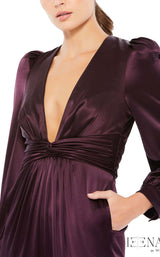 5 of 5 Mac Duggal 2647i Jumpsuit Plum