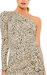 3 of 3 Mac Duggal 26507i Dress Dalmatian