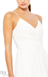 3 of 3 Mac Duggal 2650i Dress White