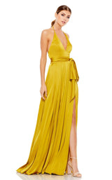 2 of 3 Mac Duggal 26531 Dress Chartreuse