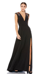 1 of 4 Mac Duggal 26540i Dress Black