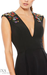 4 of 4 Mac Duggal 26540i Dress Black