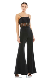 1 of 3 Mac Duggal 26601 Jumpsuit Black