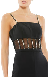 3 of 3 Mac Duggal 26601 Jumpsuit Black