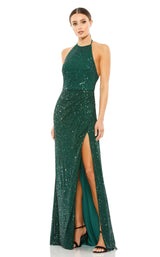 1 of 3 Mac Duggal 26622 Dress Bottle-Green