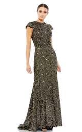 1 of 3 Mac Duggal 26647 Black-Gold