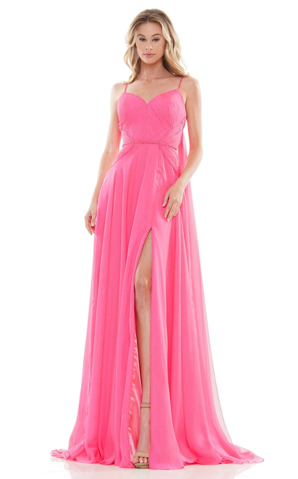 Colors Dress 2664 Dress Hot-pink