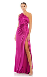 1 of 9 Mac Duggal 26654 Dress Berry