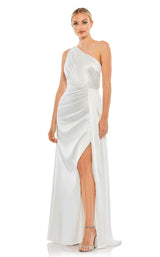 2 of 9 Mac Duggal 26654 Dress White